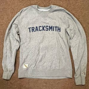 Tracksmith Men’s Medium Gray Crewneck